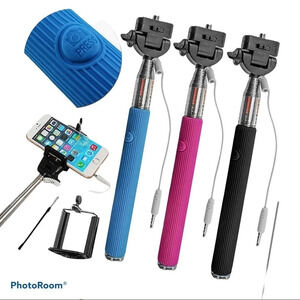 🎉HP🎉Travelocity Connect and  Shoot selfie stick black New